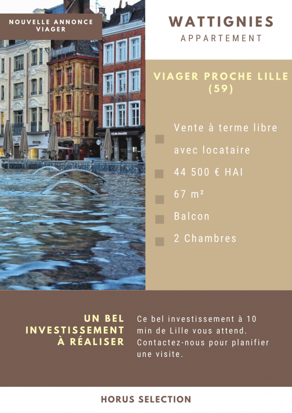 Annonce Viager Wattignies